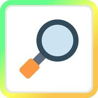 Search Creative Icon Design vector