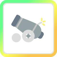 Cannon Creative Icon Design vector