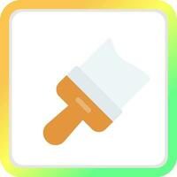 Paint Brush Creative Icon Design vector