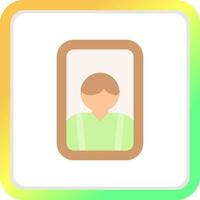 Frame Creative Icon Design vector