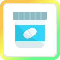 Pills Creative Icon Design vector