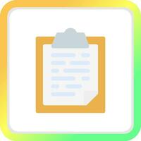 List Creative Icon Design vector