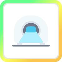 Tomography Creative Icon Design vector