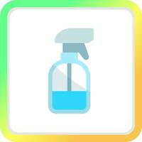 Spray Bottle Creative Icon Design vector