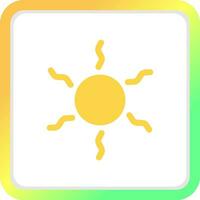 Sun Creative Icon Design vector