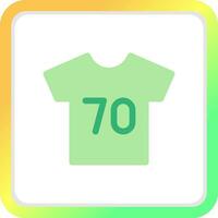 Shirt Creative Icon Design vector