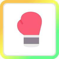 Boxing Glove Creative Icon Design vector