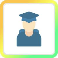 Student Creative Icon Design vector