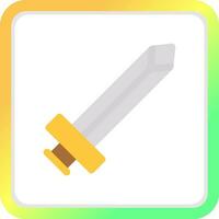 Sword Creative Icon Design vector