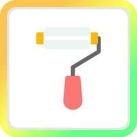 Paint Roller Creative Icon Design vector