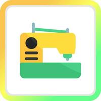 Sewing Machine Creative Icon Design vector