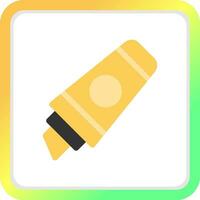 Highlighter Creative Icon Design vector