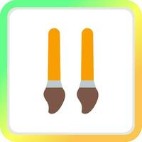 Paint brush Creative Icon Design vector