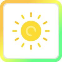 Sun Creative Icon Design vector