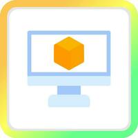 Computer Design Creative Icon Design vector