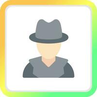 Detective Creative Icon Design vector