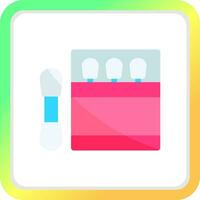 Cotton Swabs Creative Icon Design vector