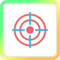 Target Creative Icon Design vector