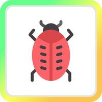 Bug Creative Icon Design vector