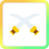 Swords Creative Icon Design vector