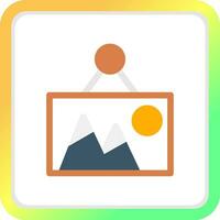 Frame Creative Icon Design vector