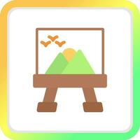 Canvas Creative Icon Design vector