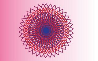 luxury Mandala design vector background vintage abstract floral pattern design Vector Art