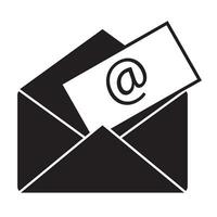 correo electrónico icono logo vector diseño modelo