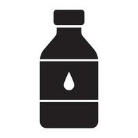 bottle icon logo vector design template