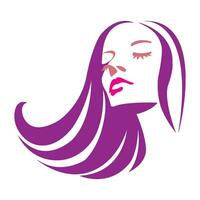 hair icon logo vector design template