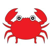 crab icon logo vector design template