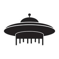 extraterrestre astronave icono logo vector diseño modelo