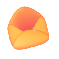 Envelope icon. Email notifications to receive news and online documents. 3D Illustration. png