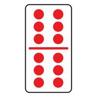 domino icon logo vector design template