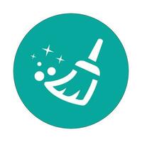 cleaning icon logo vector design template