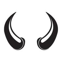 horns icon logo vector design template