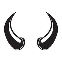 horns icon logo vector design template