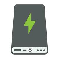 power bank icon logo vector design template