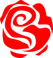 icône de fleur rose png