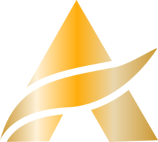 logotipo do ícone da letra do alfabeto a png