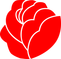 icône de fleur rose png