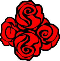 icono de flor rosa png