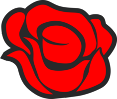 icono de flor rosa png