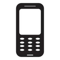 cell phone icon logo vector design template