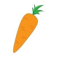 carrot icon logo vector design template