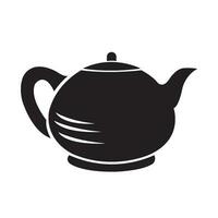 teapot icon logo vector design template