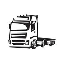 truck icon logo vector design template