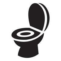 toilet icon logo vector design template