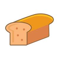 plantilla de diseño de vector de logotipo de icono de pan