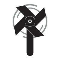 windmill icon logo vector design template